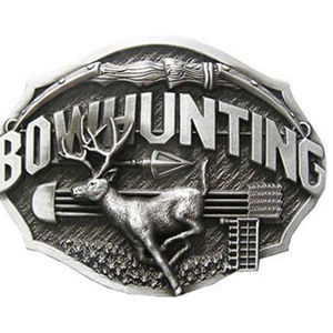 Bow Hunting Belt Buckle